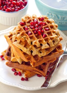 healthy-applesauce-waffles